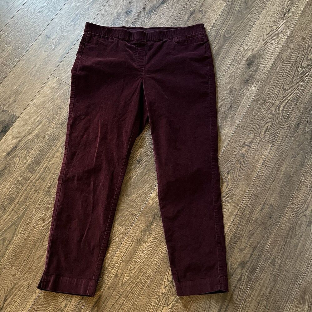 J Jill Women’s Corduroy Pants Sz 14